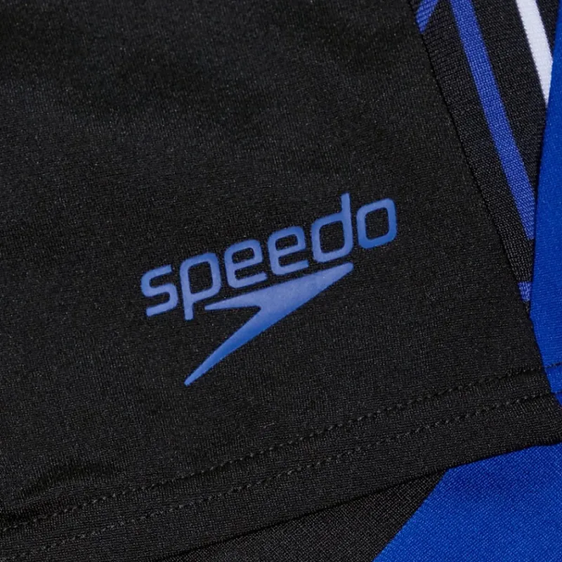 Speedo Men's ECO Endurance+ Splice Jammer Black/Blue/White-8